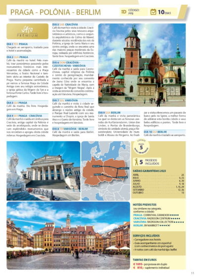 PRAGA POLÔNIA BERLIM - Premium
