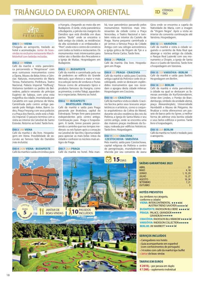 Triângulo da Europa Oriental - Premium
