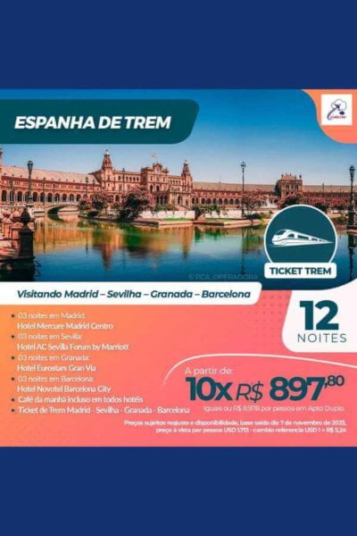 Espanha de Trem