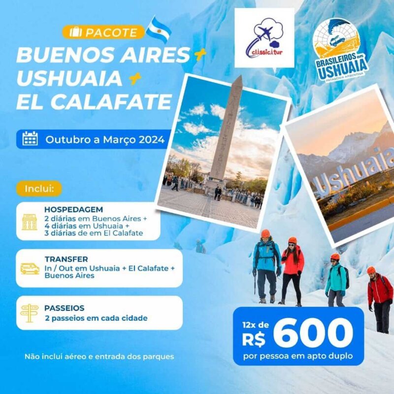 Buenos Aires/Ushuaia/El Calafate