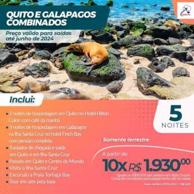 Quito e Galápagos Combinados