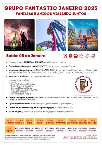 Grupo Fantastic Janeiro 2025