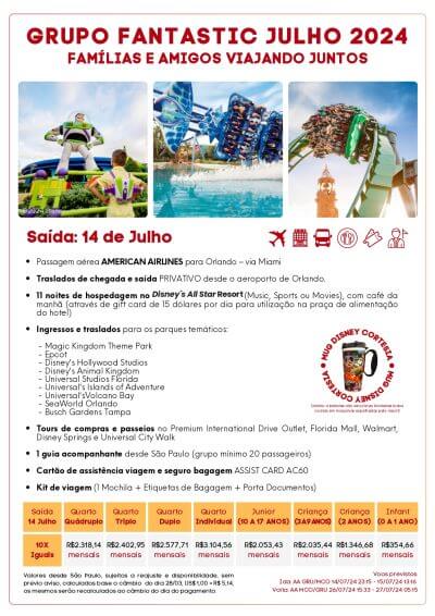 Grupo Fantastic Julho 2024