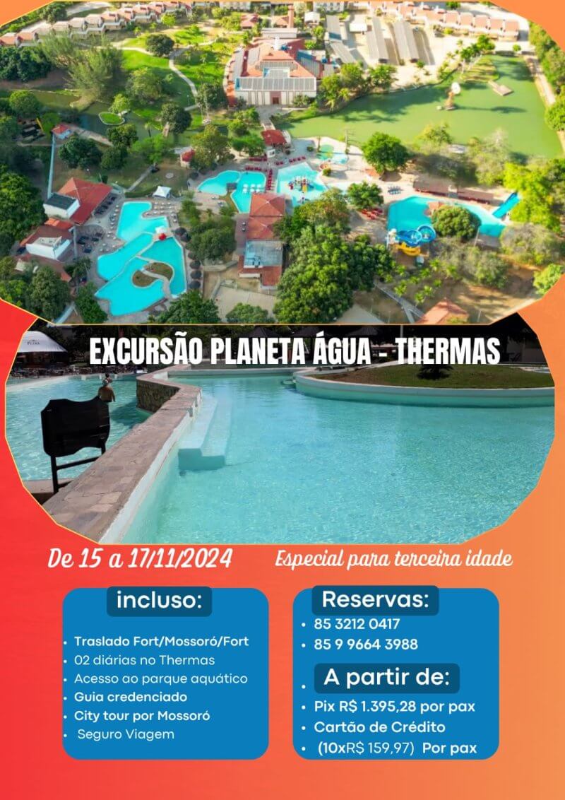Excursão Planeta Água - Thermas