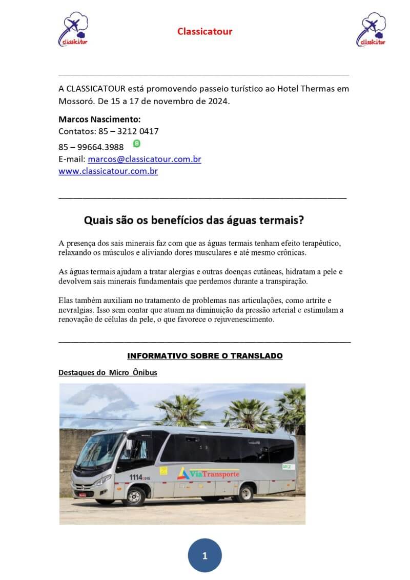 Excursão Planeta Água - Thermas - Image 2