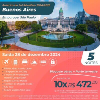 Buenos Aires - Réveillon 24/25