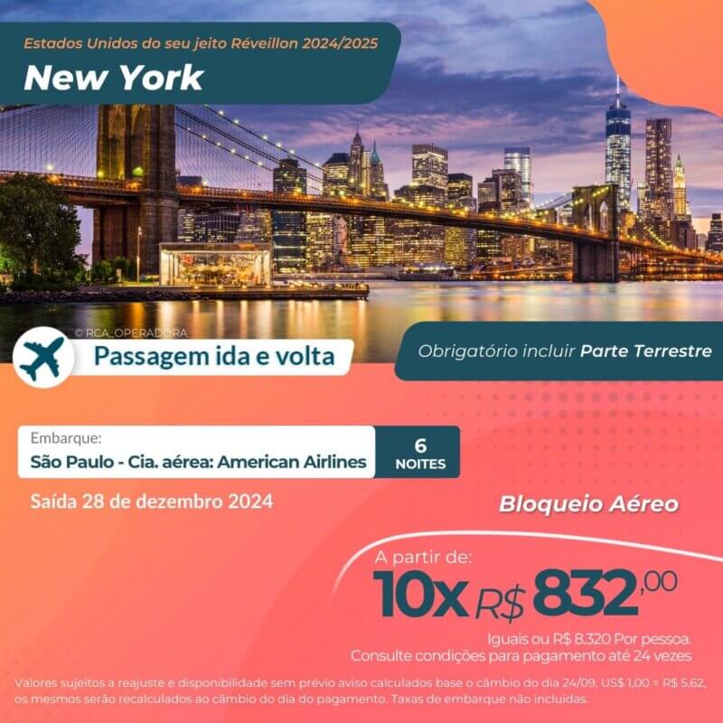 New York - Réveillon 24/25