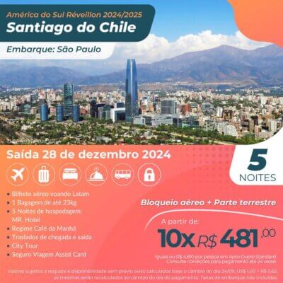 Santiago do Chile - Réveillon 24/25