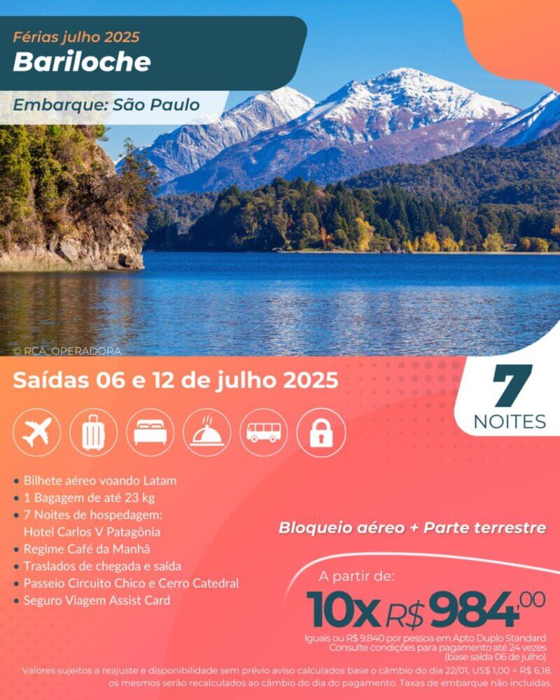 Bariloche 7 noites