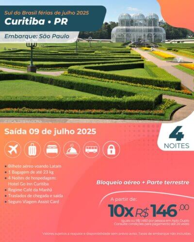 Curitiba - PR - Ferias Julho/25